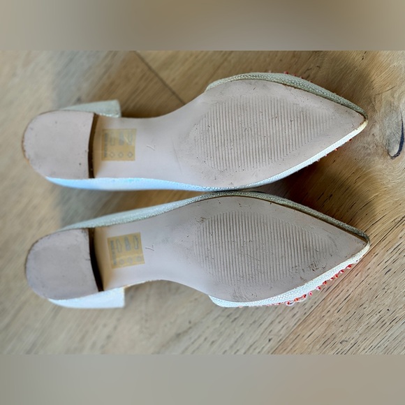 ASOS White embellished flat shoes - Size 9 - Picture 7 of 7